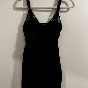 Urban Outfitters Black Lace Corset Dress